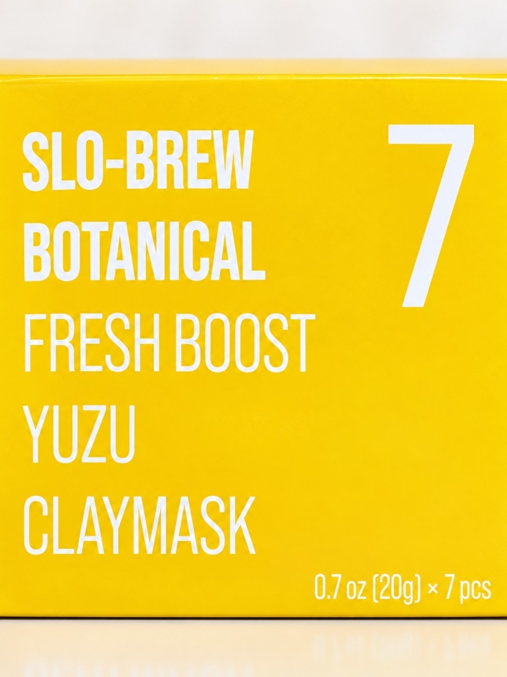 Botanical Fresh Boost Yuzu Clay Mask - Yellow